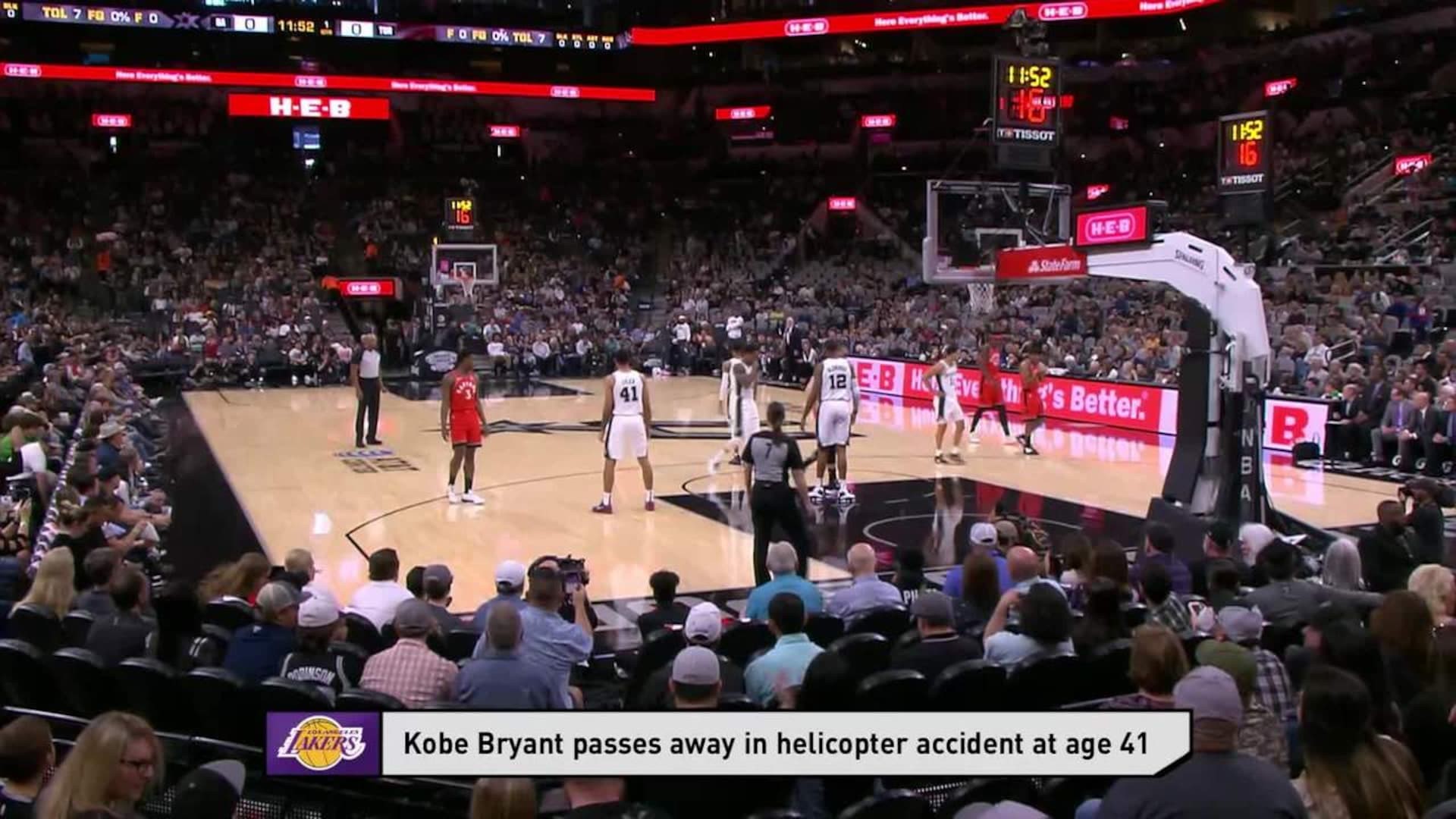 科比布莱恩特坠机央视新闻,科比布莱恩特去世各球员反应