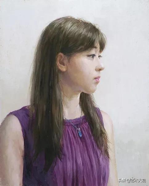 木原和敏人物油画,日本画家超写实人物油画欣赏