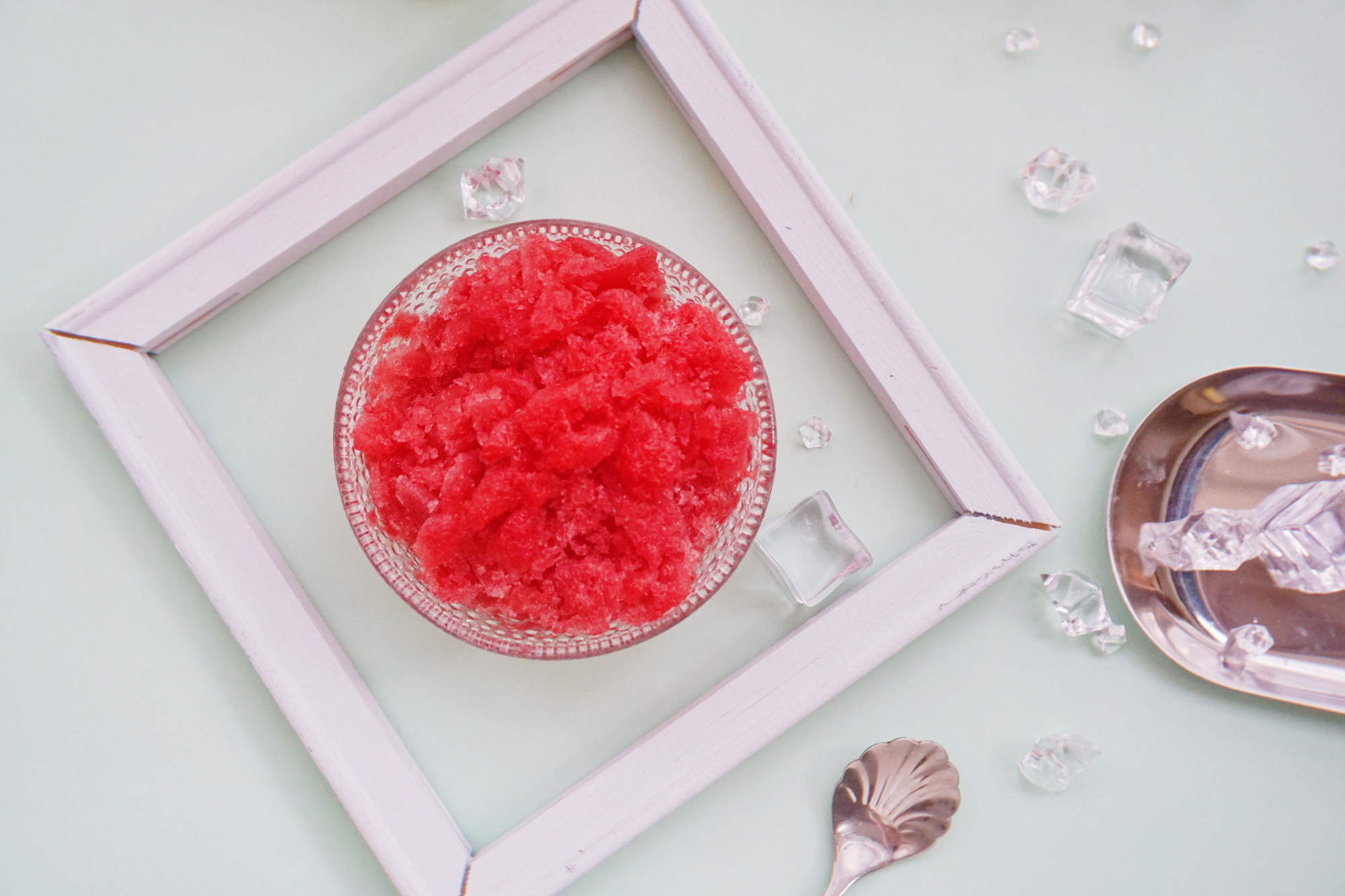 自制夏日饮品西瓜沙冰,做西瓜沙冰的方法