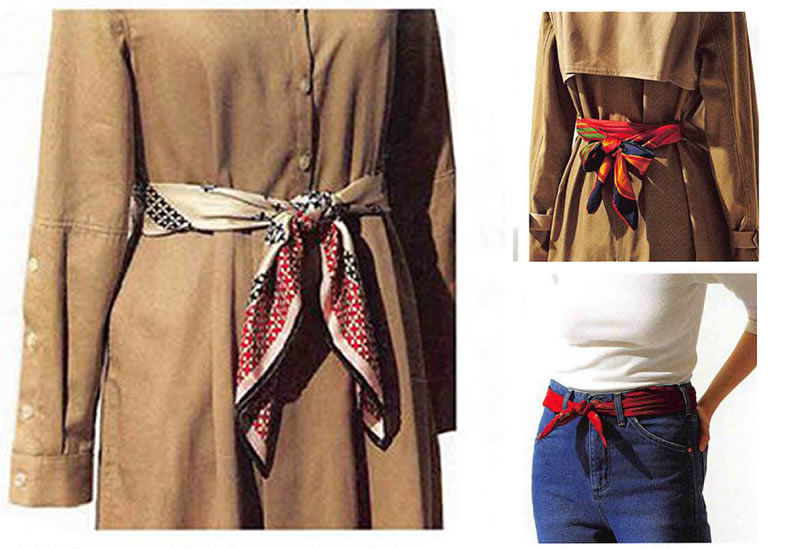 美丽丝巾搭配美出高级感魅力十足,丝巾搭配洋气减龄美出高级感