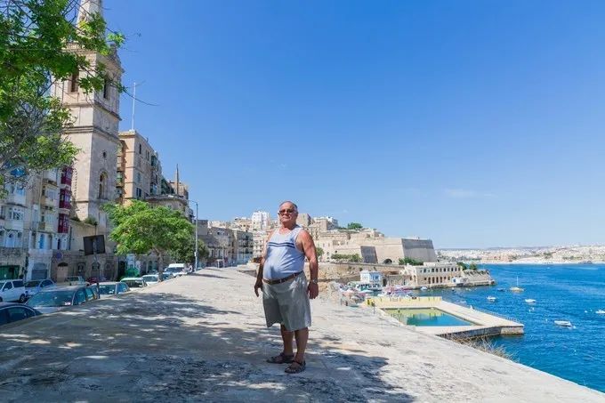 马耳他地中海迷人蓝色海水,地中海明珠马耳他视频