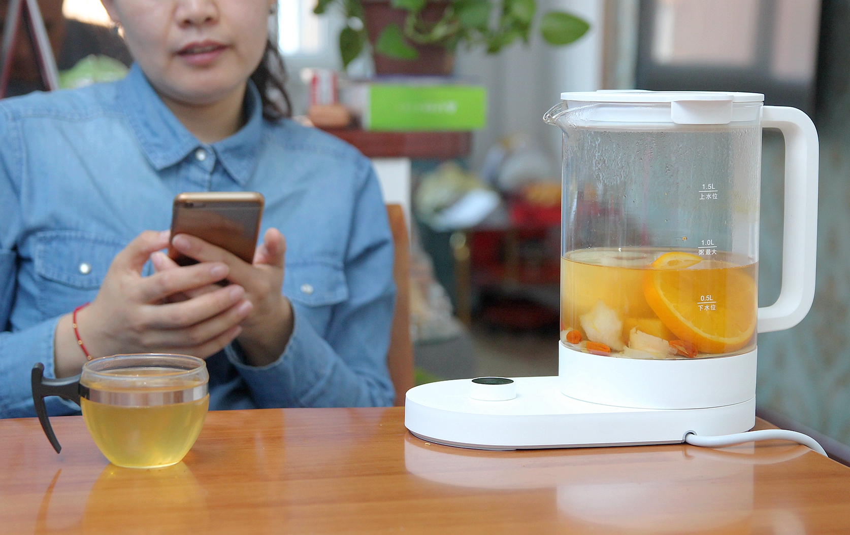 电陶炉煮茶器煮火锅,养生电炖杯煮火锅