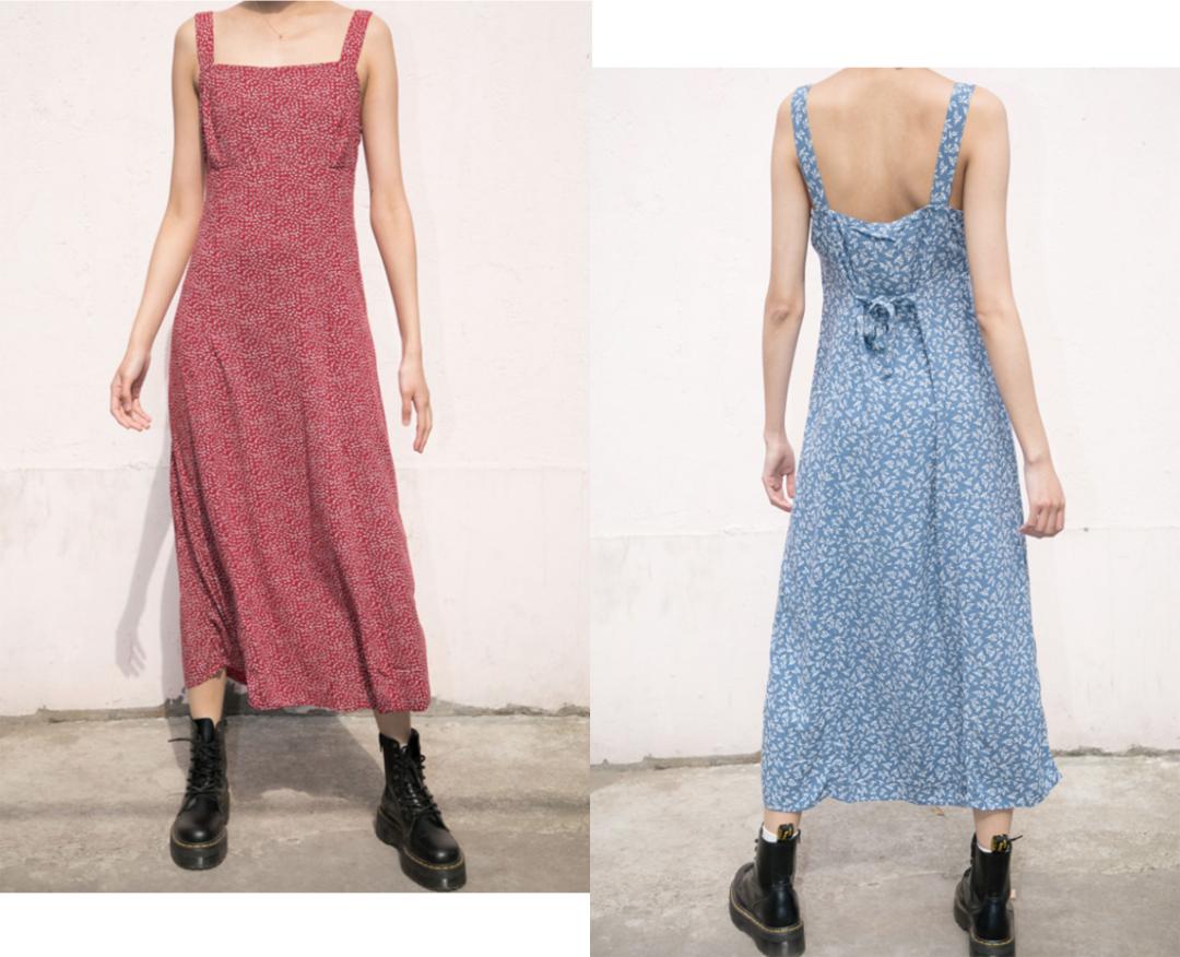 淡黄的长裙蓬松的头发现实穿搭,淡黄的长裙蓬松的头发视频穿搭