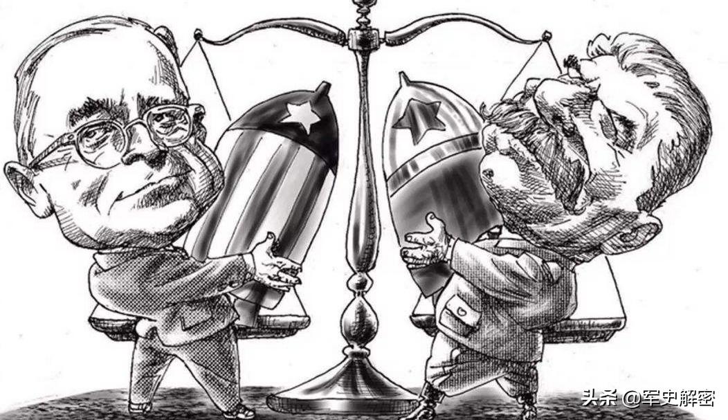 美苏冷战科技竞赛事件,冷战美苏核弹头竞赛