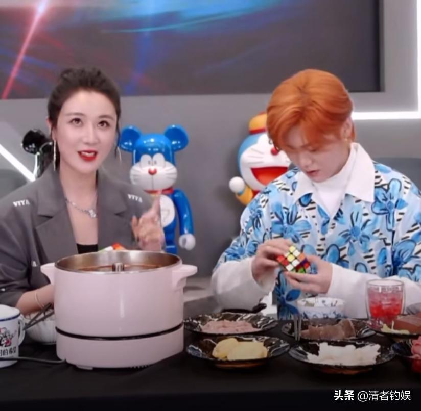 鹿晗素颜直播间,鹿晗直播神级美颜