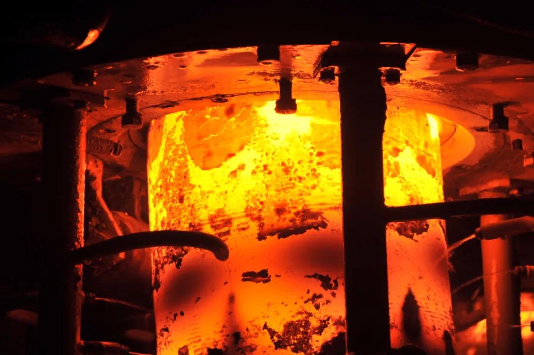 结晶器电磁搅拌钢水旋转观察