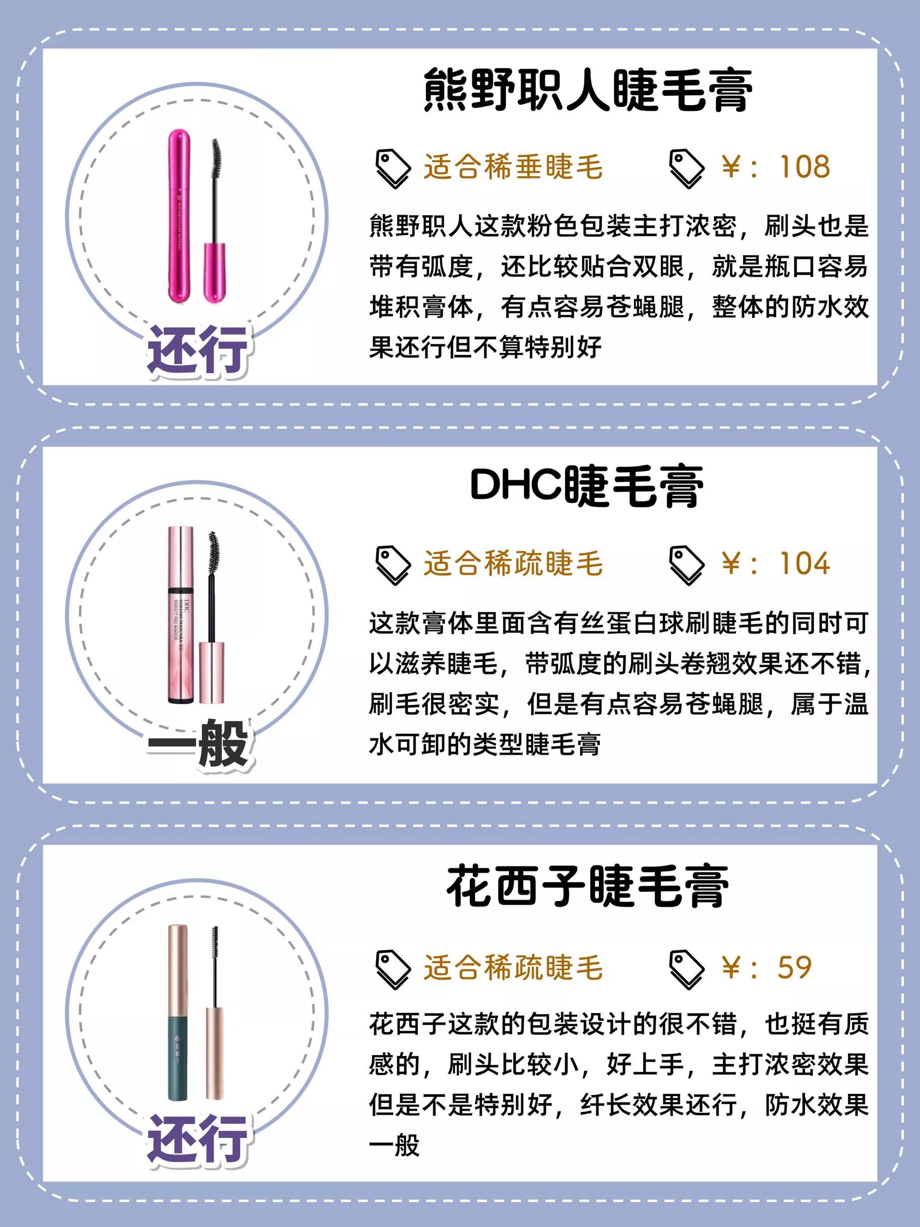 干皮秋冬新手睫毛膏推荐,宝藏睫毛膏推荐