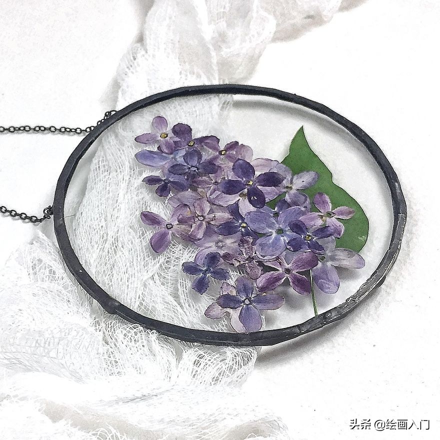 墙壁仿真花装饰创意,玻璃鲜花