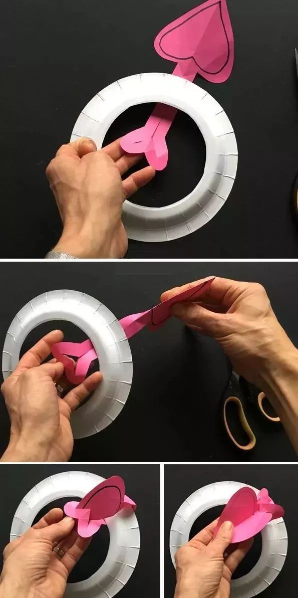 纸盘幼儿创意手工简单又漂亮,一次性纸盘特点美工作品小班