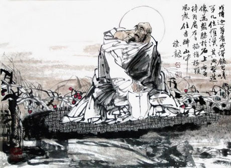 佛教十八罗汉都是修成正果的凡人,十八罗汉中迦叶尊者图片