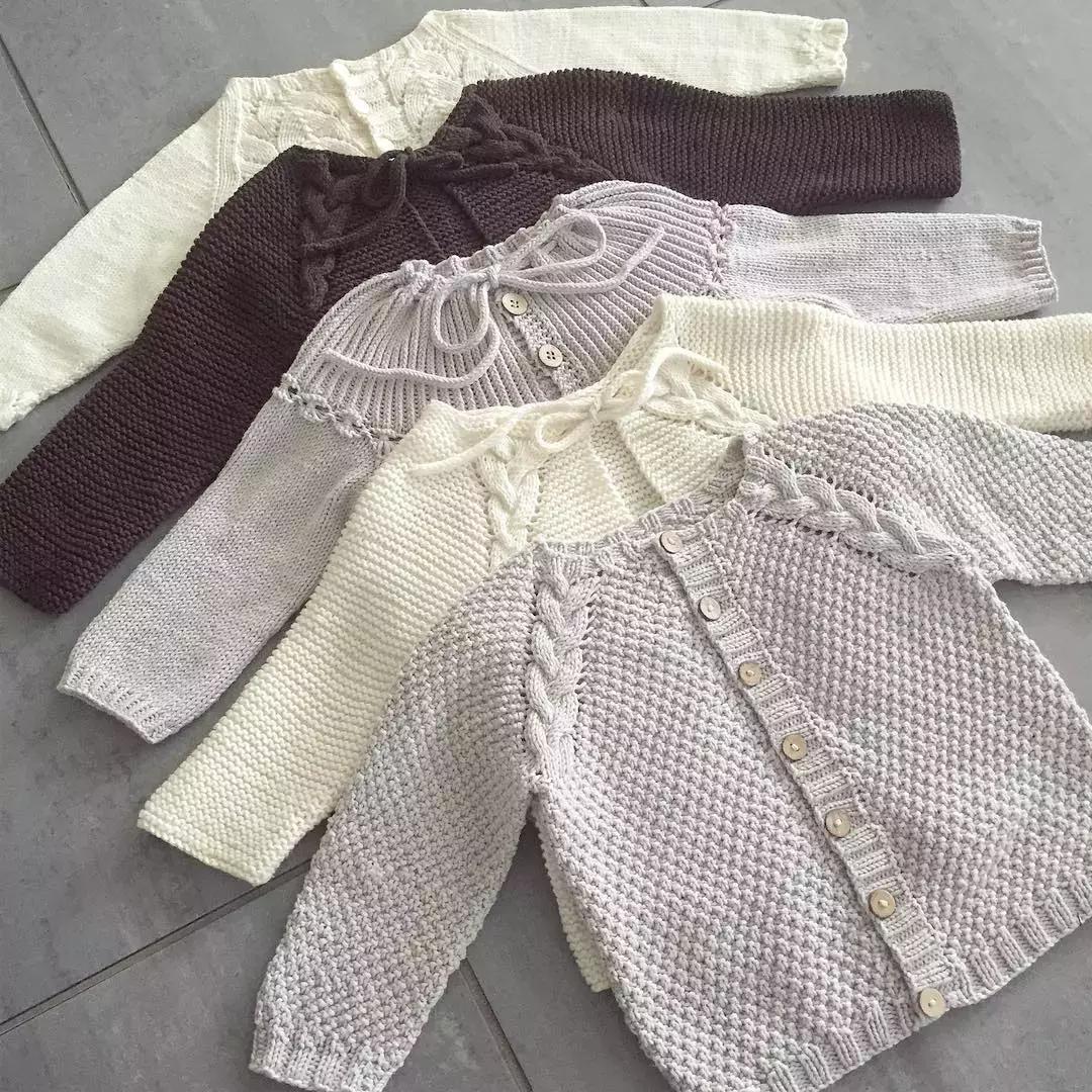 超漂亮宝宝连体衣编织教程,编织简单温暖的宝宝衣服中文版