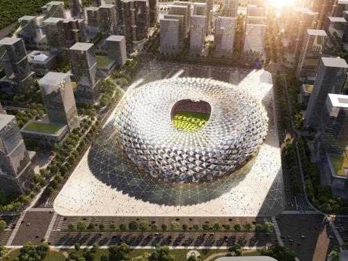 恒大新球场最新消息中国足球,恒大新球场内部设计