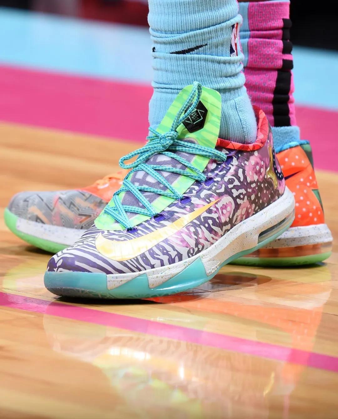 nba球鞋上脚杜兰特13,nba球星上脚杜兰特球鞋