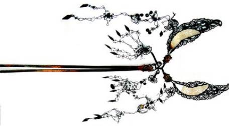 商代妇好墓出土调色器图片,商代妇好墓有弓形器吗