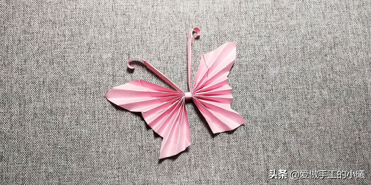 精美的小蝴蝶折纸教程送给你,折纸小蝴蝶简单又漂亮慢动作