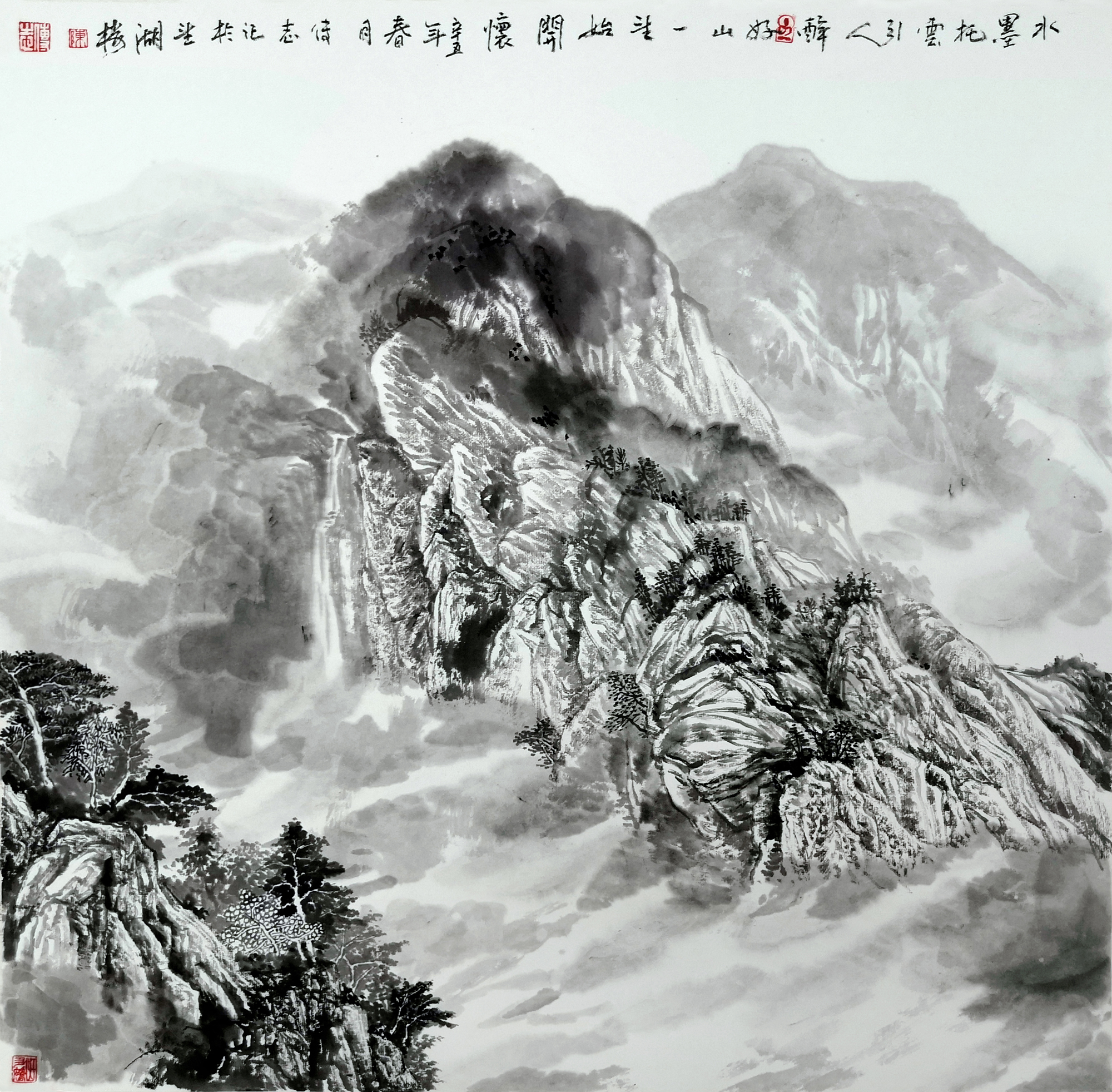 礼赞建党百年讴歌时代精神绘画,不忘初心逐梦前行建党100周年绘画