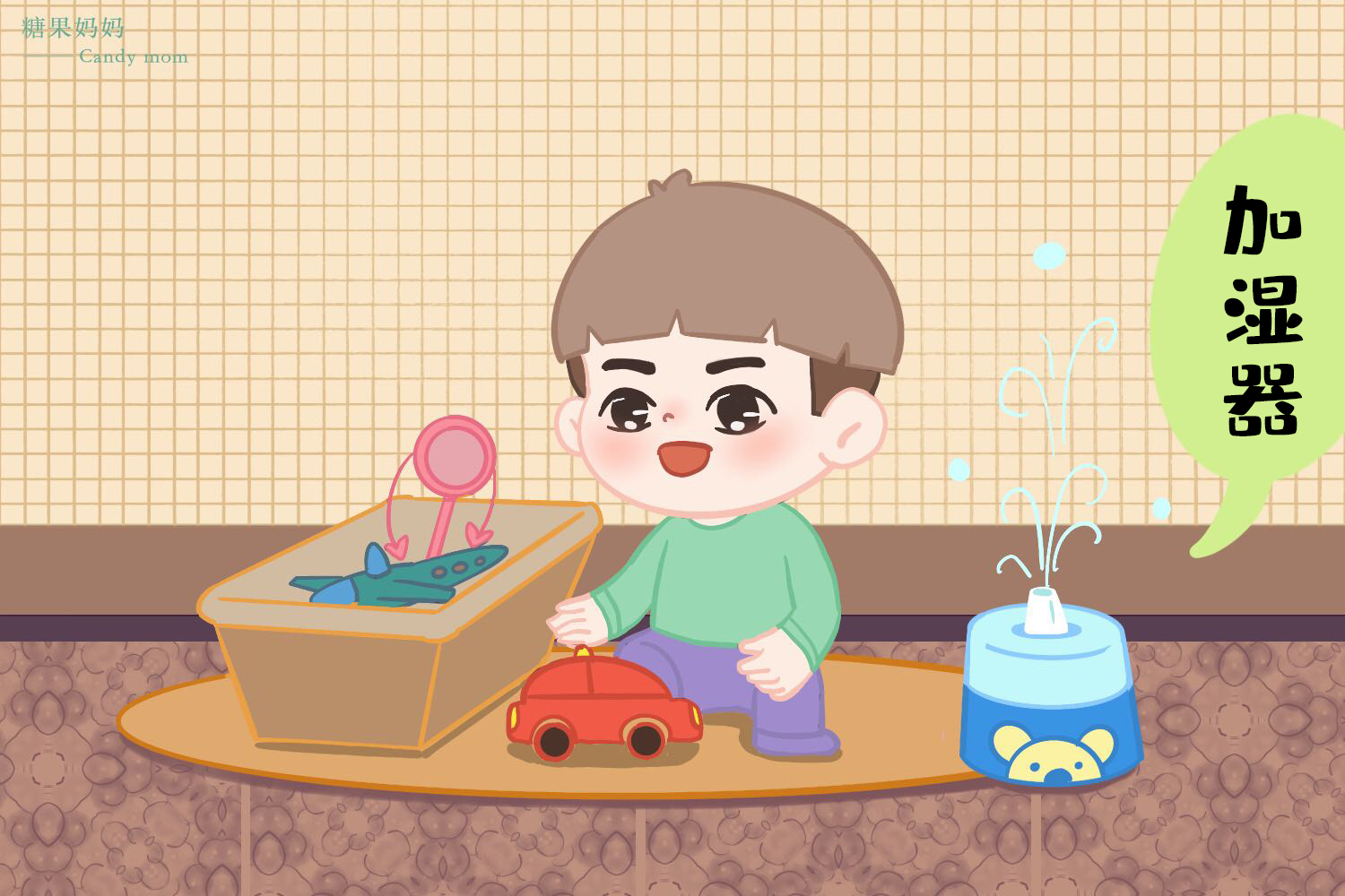 宝宝鼻子不通气怎么办小妙招解决,宝宝鼻子干不通气一招教你解决