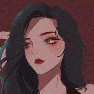 动漫女生头像霸气御姐高冷戴帽子,高冷御姐黑暗系古风动漫头像