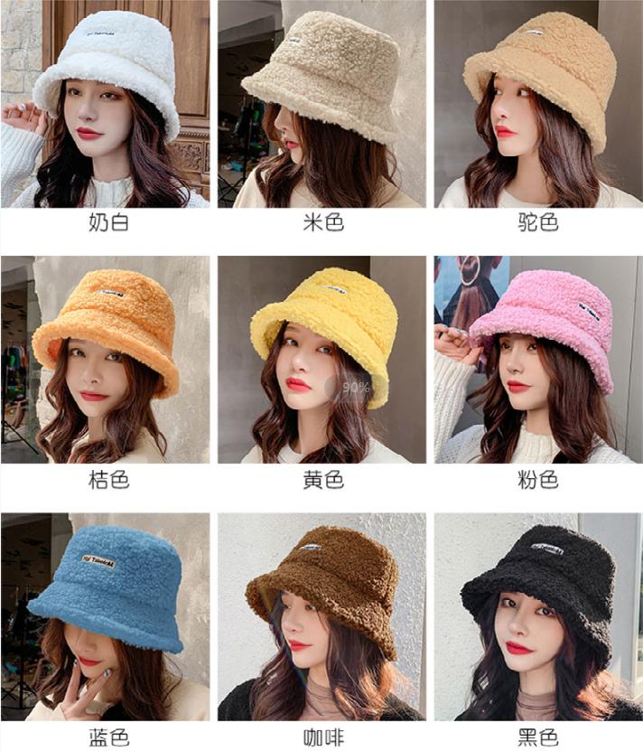 羊羔绒渔夫帽，戴上就会爱上