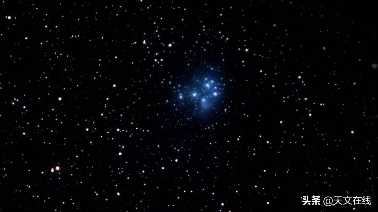昴宿星的宇宙知识,图说天文昴星团