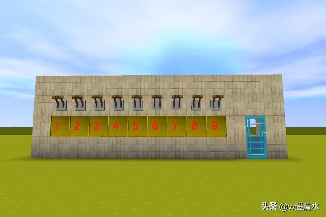 迷你世界做密码门解密教程,迷你世界可改密码的密码门教程