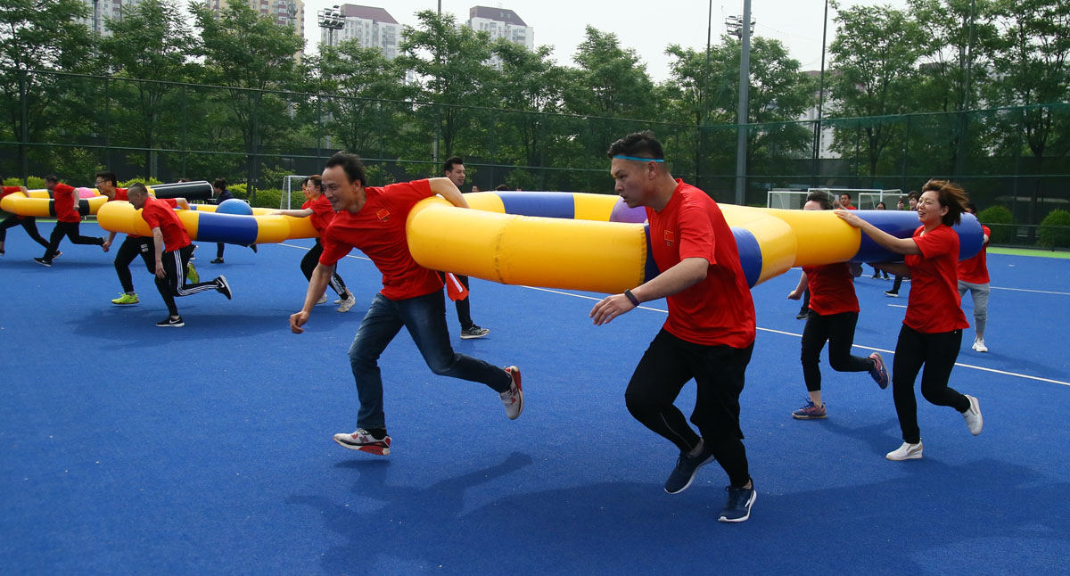 第七届来京建设者趣味健身活动举行3000人参与