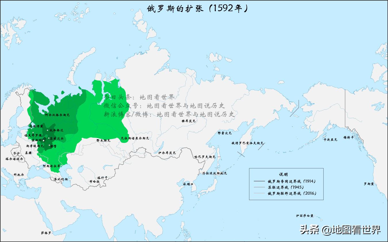 沙俄帝国大战苏联版图变化,沙俄大战大清国