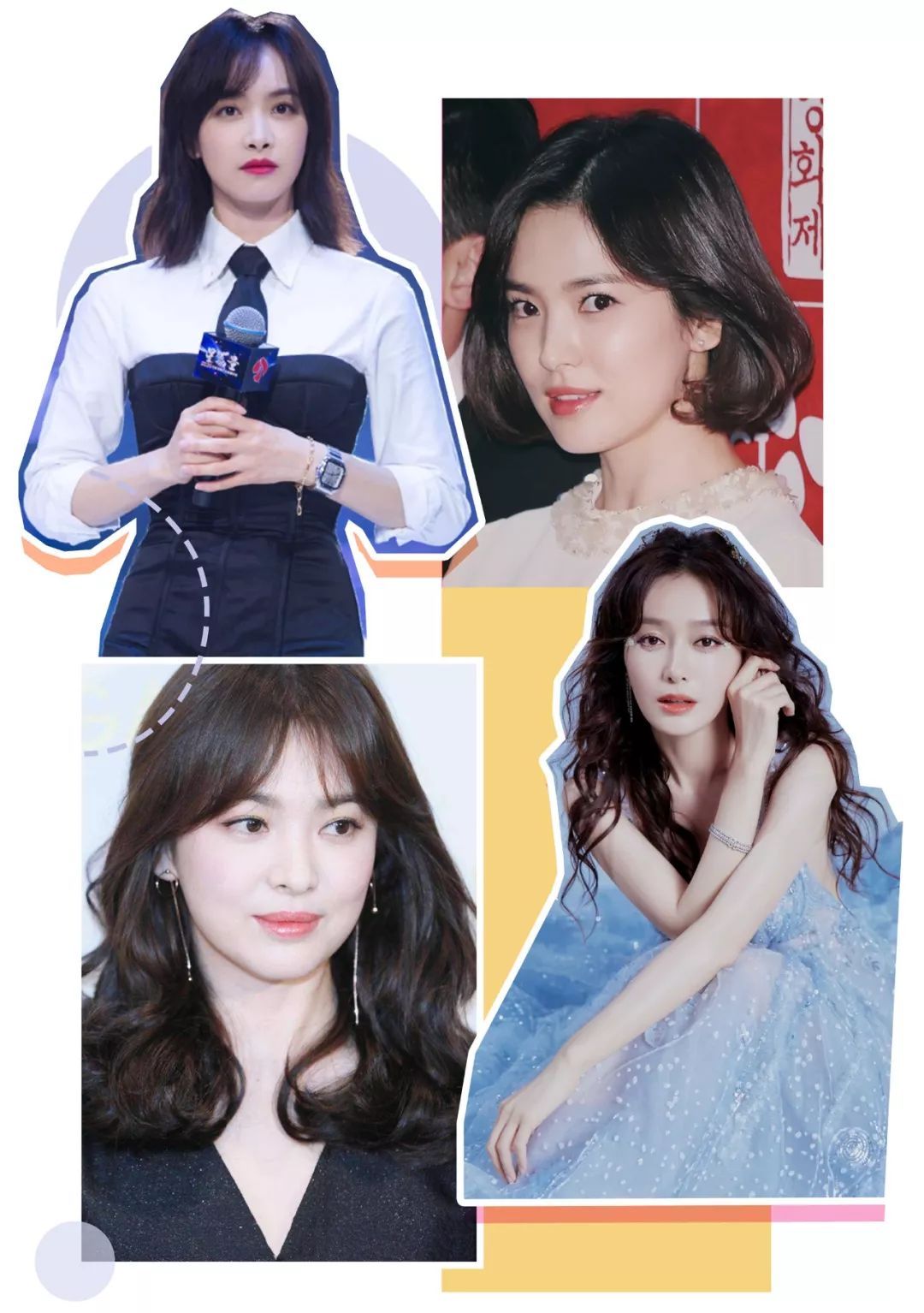 长脸型剪什么刘海显脸小,什么脸型都适合的刘海在家就能剪