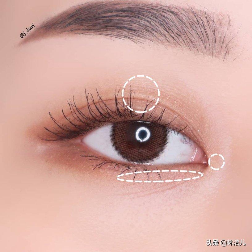周冬雨同款眼妆教程,周冬雨近期眼妆画法