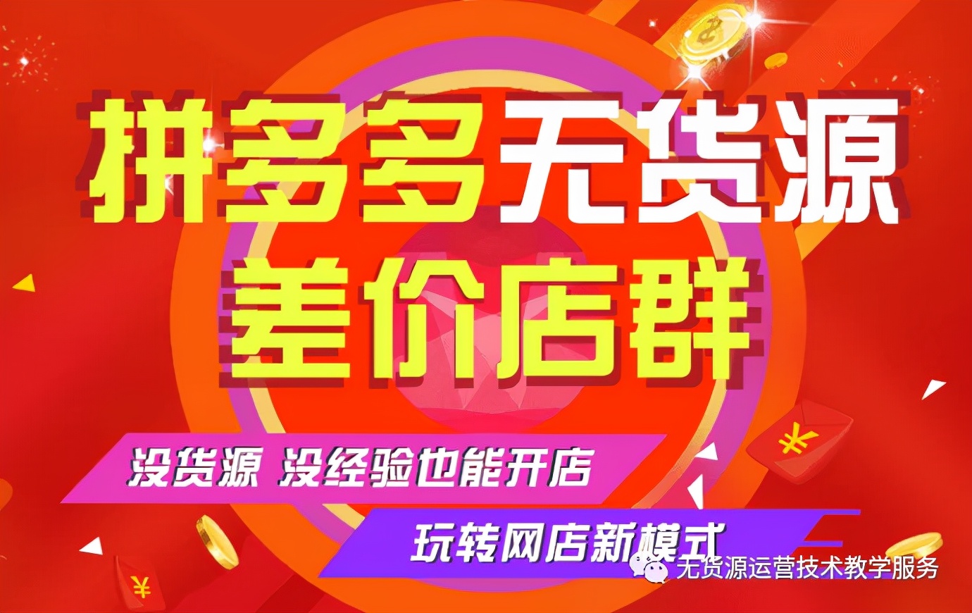 诸城拼多多无货源电商培训,大庆拼多多无货源培训
