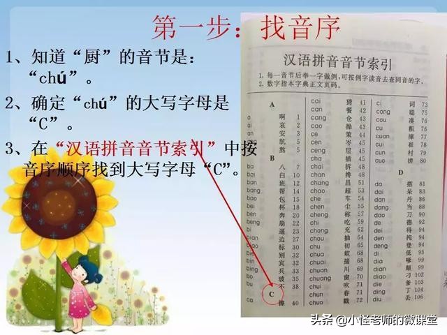 部编版一年级下册语文音序查字法,一年级音序查字法教学视频