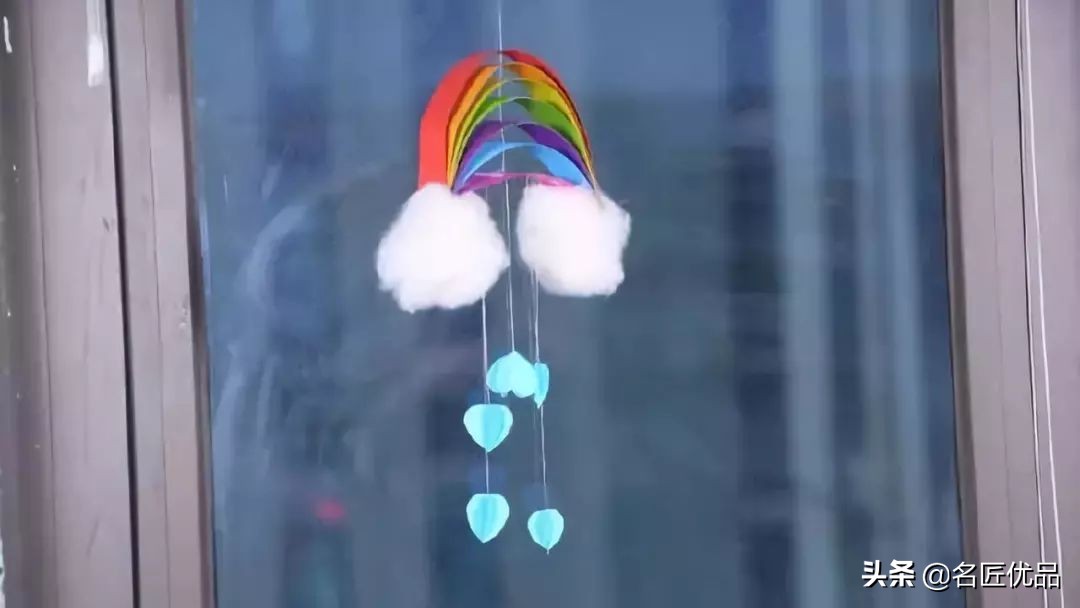 儿童创意手工挂件制作,儿童手工作品装饰