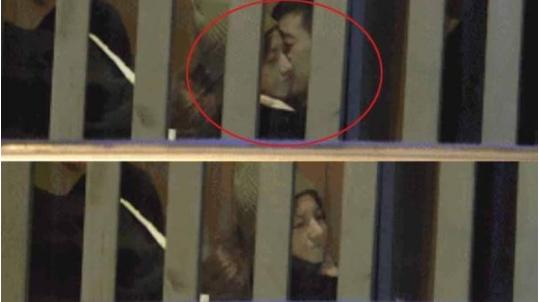 赵薇和友人聚餐,赵薇吻戏片段