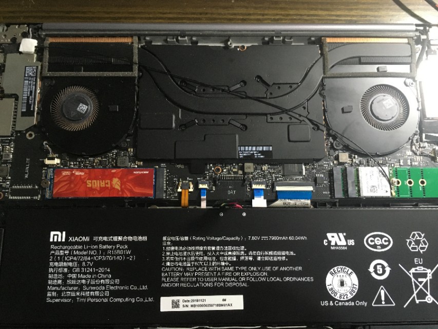 小米笔记本air升级无线网卡,小米笔记本pro改黑苹果网卡