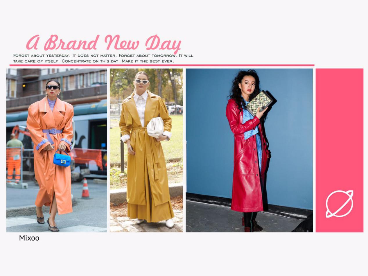 又高又瘦中长款皮衣怎么穿最好看,黑色超长款皮衣怎么搭配才显高级