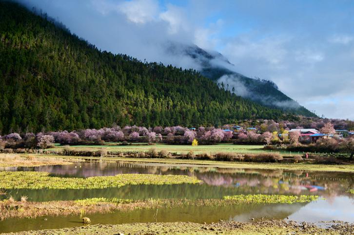如精灵般存在的藏民们，守护在这片土地之上