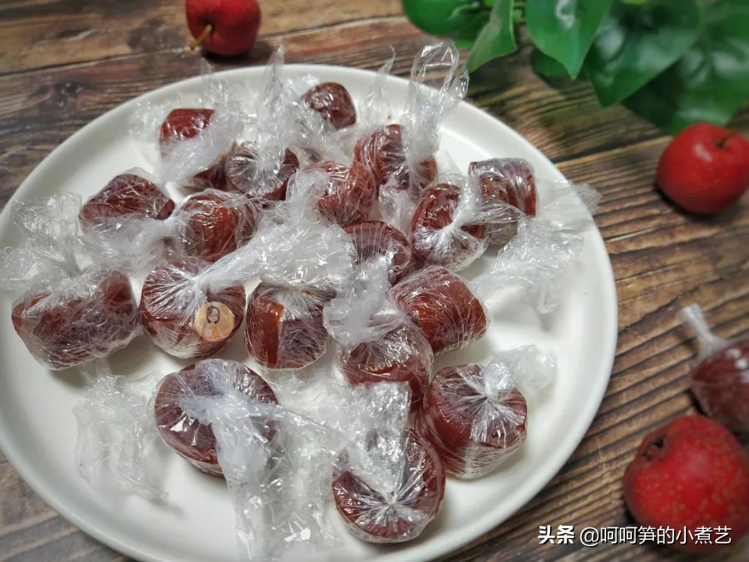 酸甜开胃的果丹皮快点学起来,吃卷果丹皮童年小零食