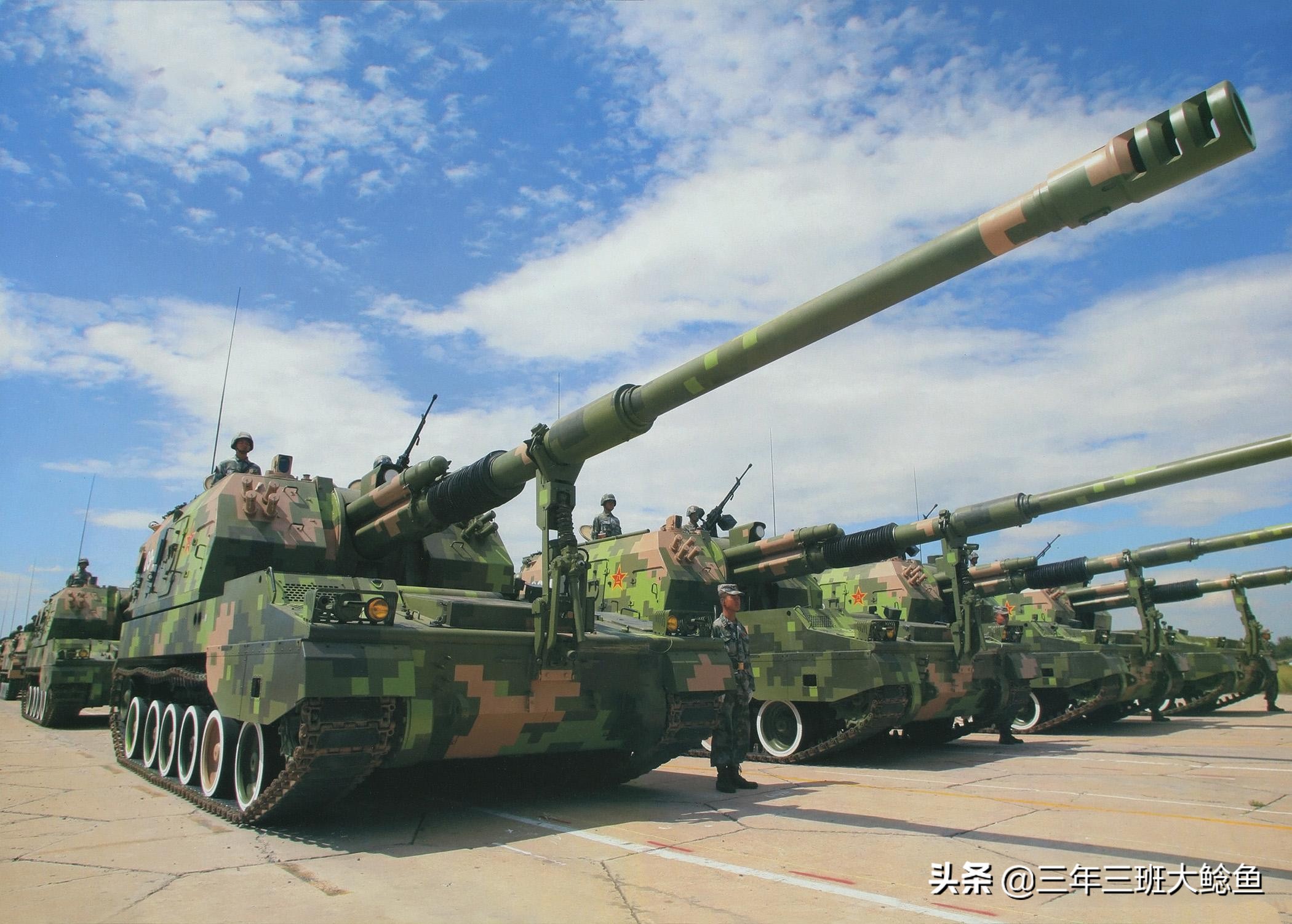 世界各国自行火炮数量排行榜,各国自行火炮对比