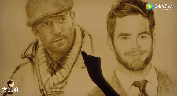 90后小伙手掌画画惊艳众人,神仙手男