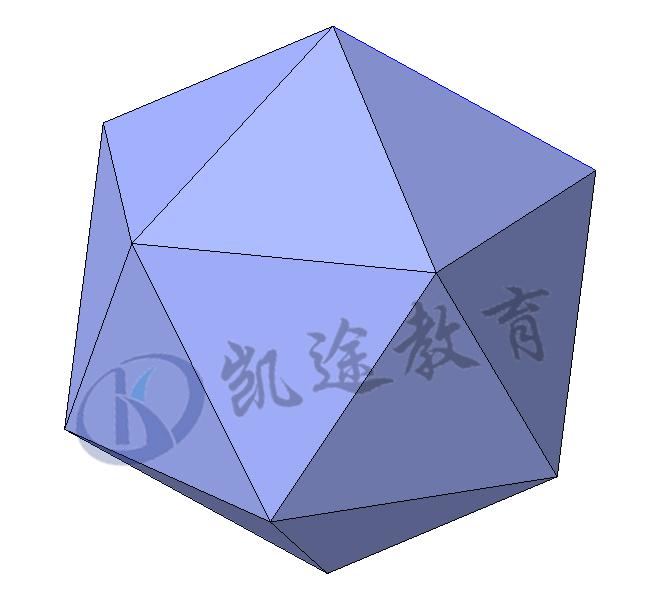 足球建模3dmax特殊方法,二十面体建模