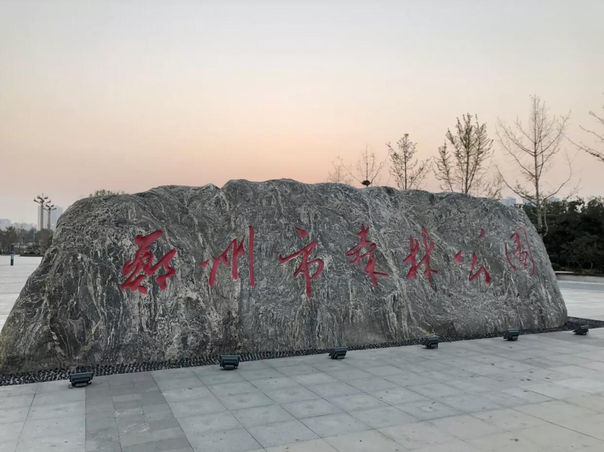 郑州国家森林公园夜游,郑州森林公园冬日游