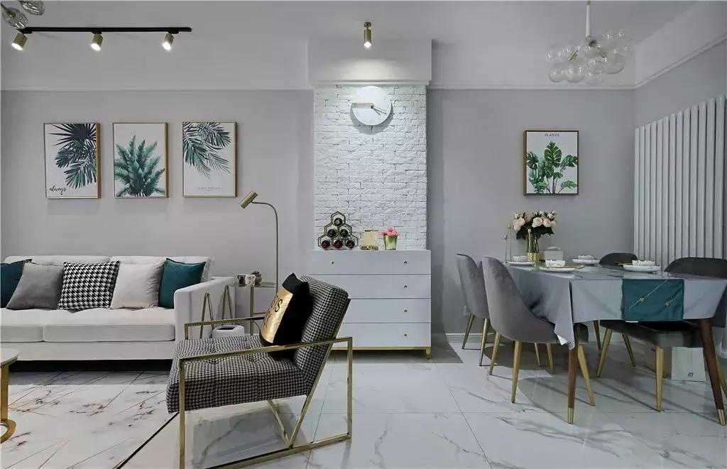 120平带露台三室两厅两卫一厨,92平米三室两厅二卫带大露台