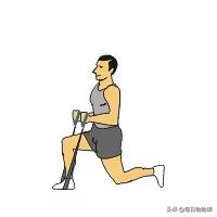 在家没器械？一根弹力绳练成蝴蝶肌