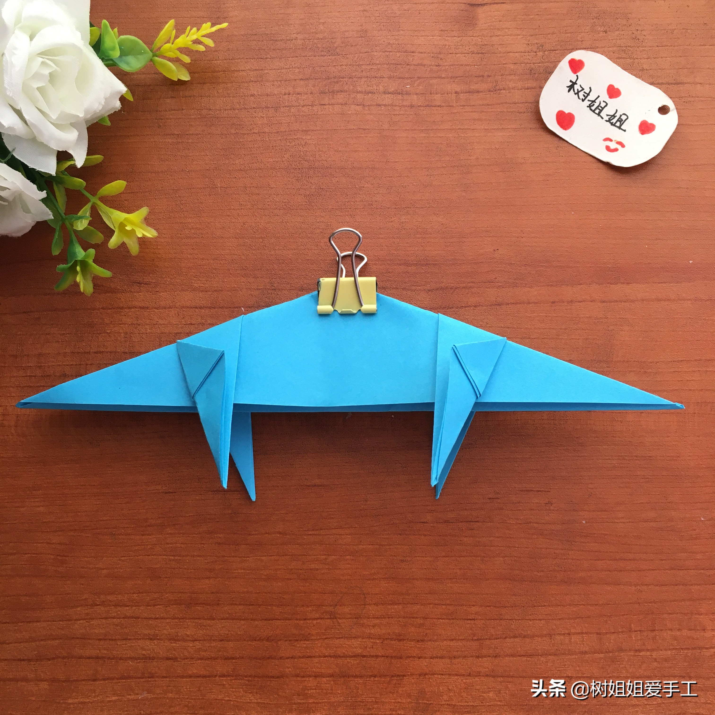 儿童益智折纸启蒙篇腕龙折纸,恐龙折纸剑龙视频大全