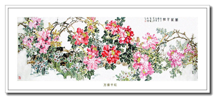 富贵气息的花鸟画,皇家富贵的花鸟画