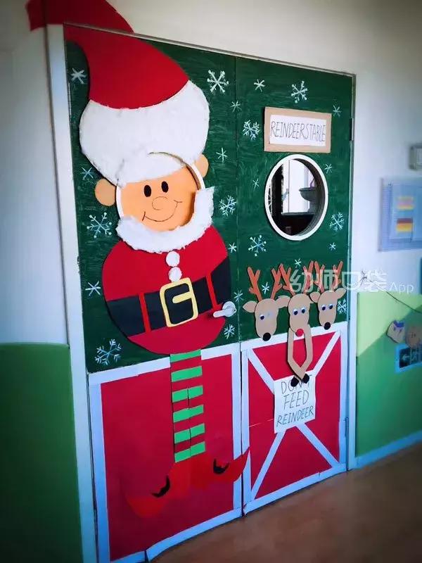 圣诞环创,圣诞主题环创