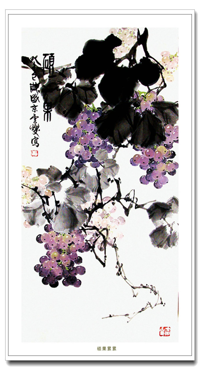 富贵气息的花鸟画,皇家富贵的花鸟画