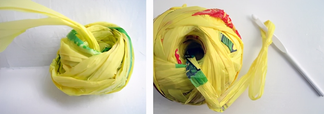 有塑料袋的手工,用塑料袋做的手工活