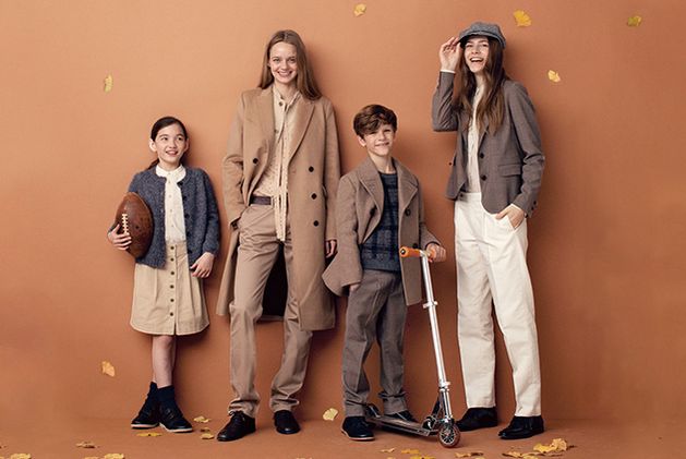 亲子装高级感一裙一衣,牛仔港风亲子装