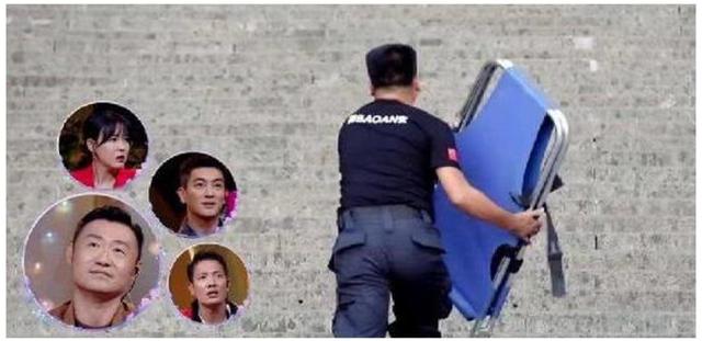 谢娜来张家界,谢娜在节目里在天梯滑倒的视频